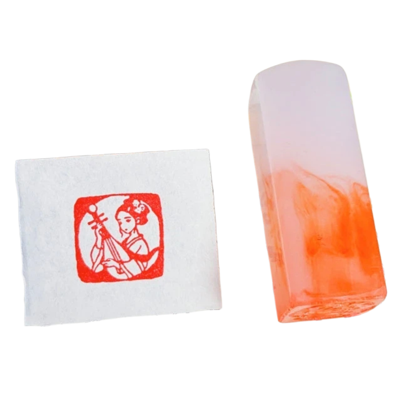 Stempel Resin Siap Pakai Gamba - Resin Art Pen ulasan dan harga