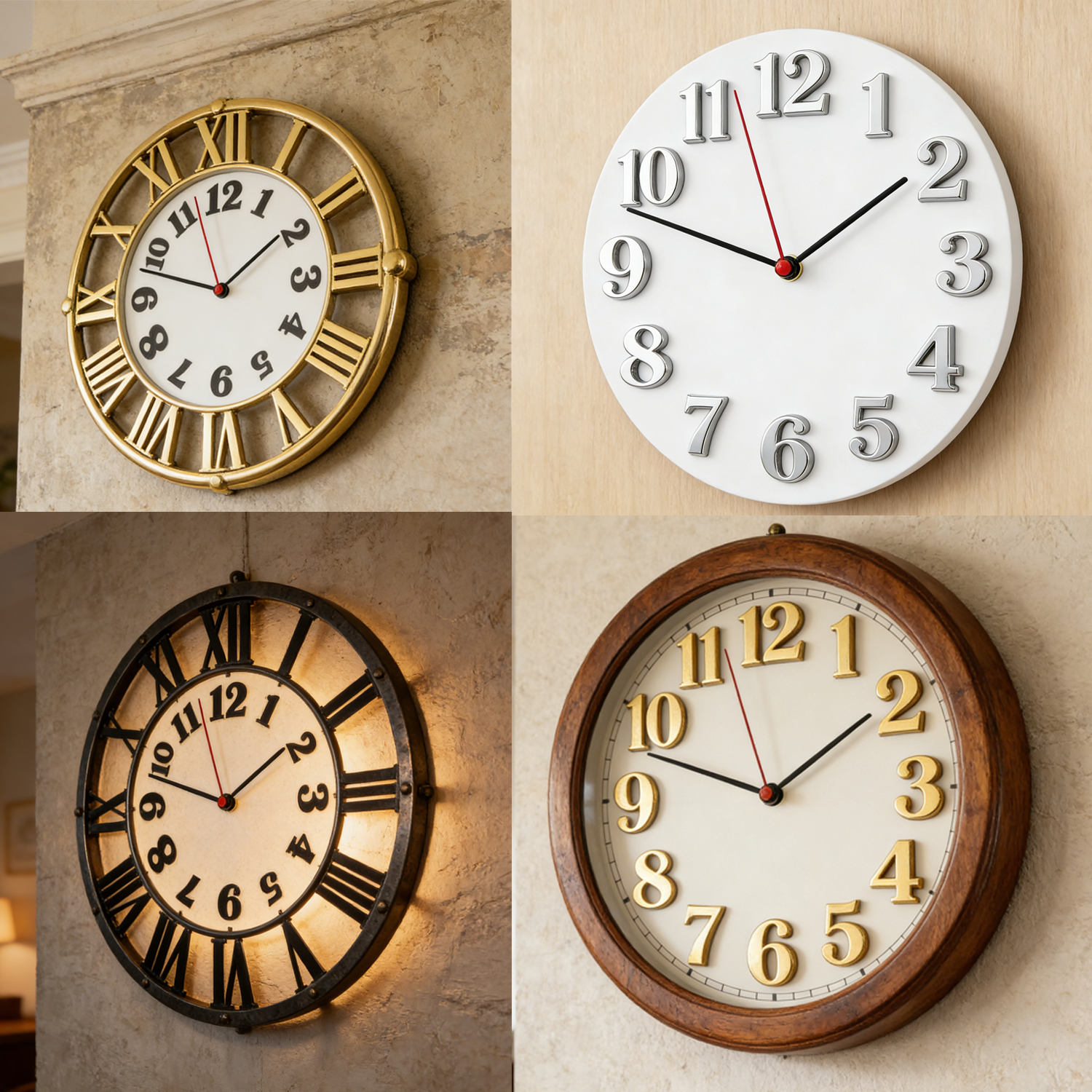 Angka jam aksesori angka jam p - Resin Art Clock ulasan dan harga