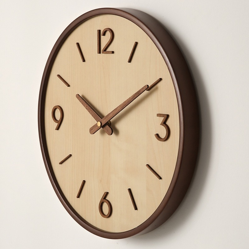 Jam Dinding Seni Senyap Kayu M - Resin Art Clock ulasan dan harga