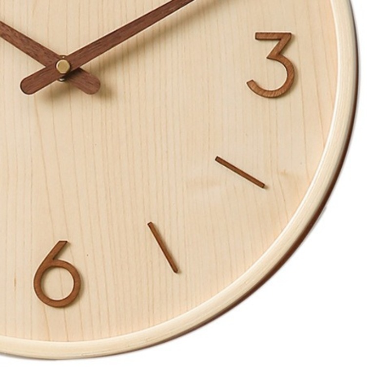 Jam Dinding Seni Senyap Kayu M - Resin Art Clock ulasan dan harga