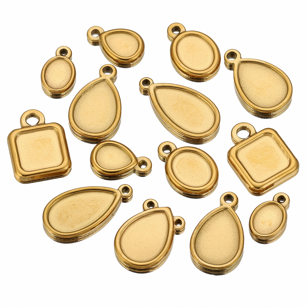 5 pcs Baki Liontin Persegi, Bu - Resin Art Supplies Near Me ulasan dan harga