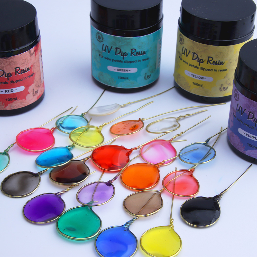 Resin Celup UV 12 Warna (Khusu - Resin Art Epoxy ulasan dan harga