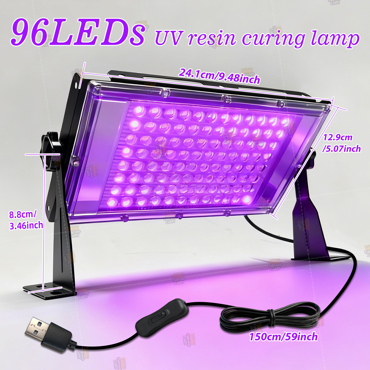 Lampu Pengering Resin UV Sudut - Resin Art Lamp ulasan dan harga
