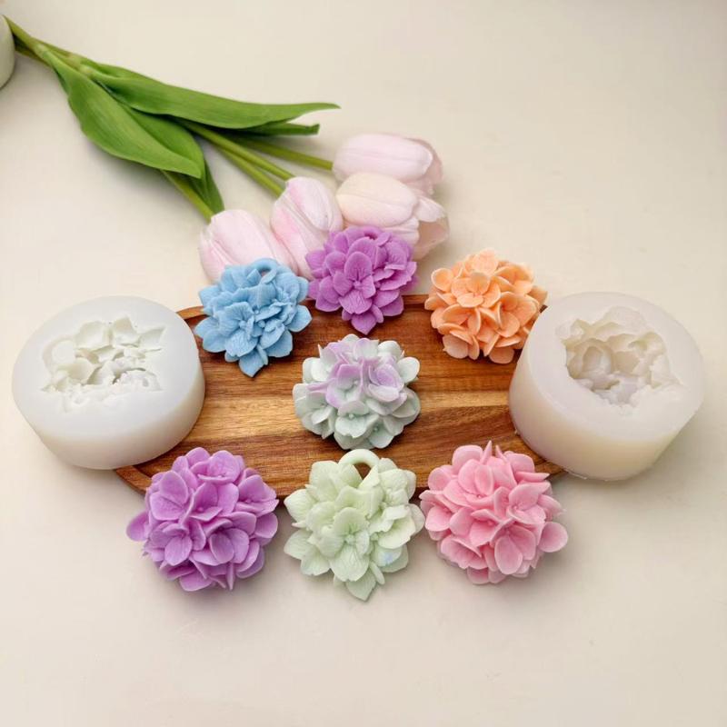 ● Cetakan Silikon Bunga Hydran - Resin Art Clay ulasan dan harga
