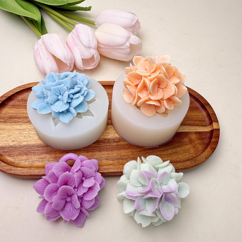 ● Cetakan Silikon Bunga Hydran - Resin Art Clay ulasan dan harga