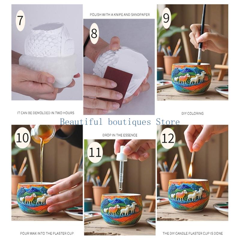Cetakan Silikon Kambing Kreati - Resin Art Unique Ideas ulasan dan harga