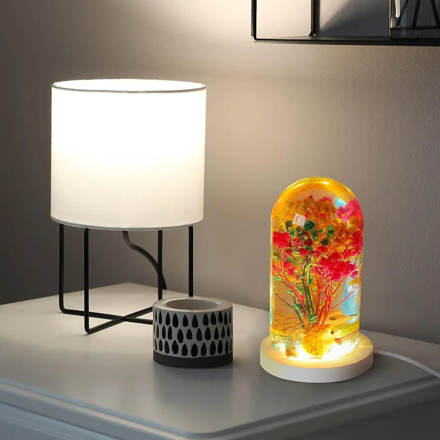 Cetakan Resin Epoksi Kristal D - Resin Art Lamp ulasan dan harga