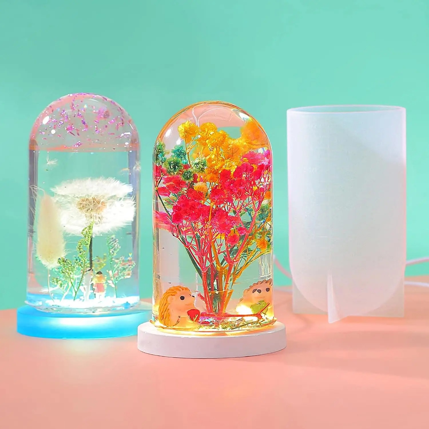 Cetakan Resin Epoksi Kristal D - Resin Art Lamp ulasan dan harga