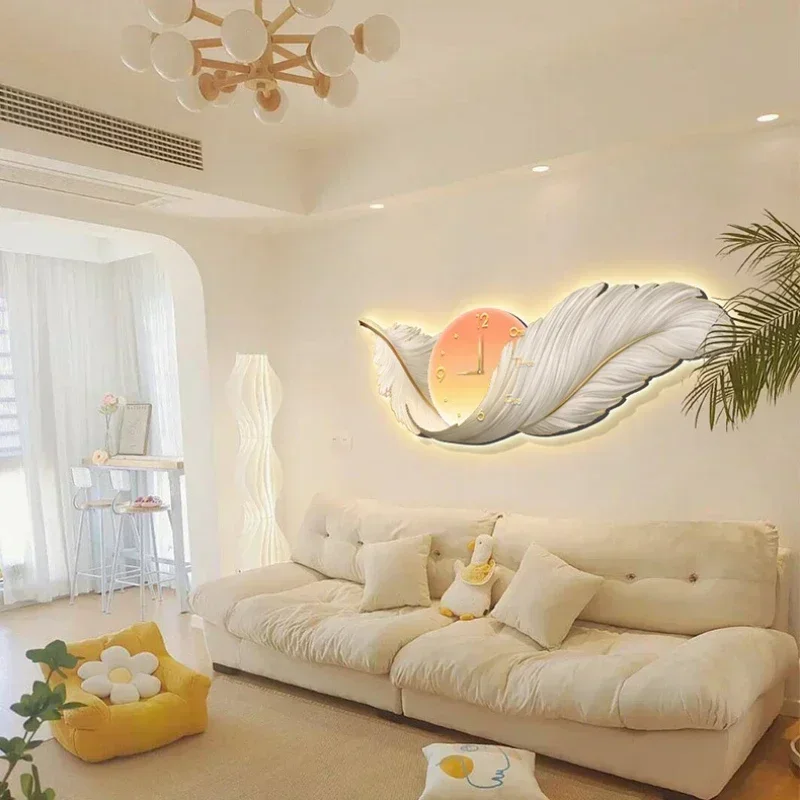 Jam Dinding LED Art Clocks, La - Resin Art Clock ulasan dan harga