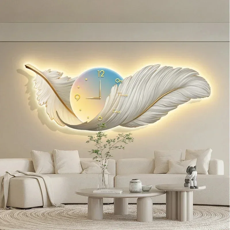 Jam Dinding LED Art Clocks, La - Resin Art Clock ulasan dan harga