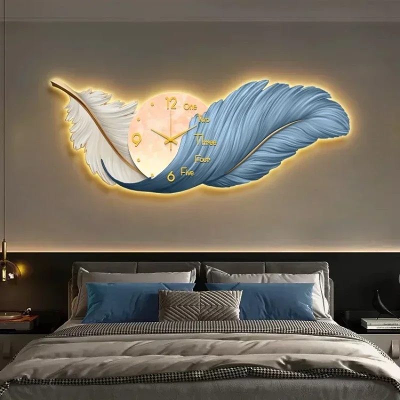 Jam Dinding LED Art Clocks, La - Resin Art Clock ulasan dan harga