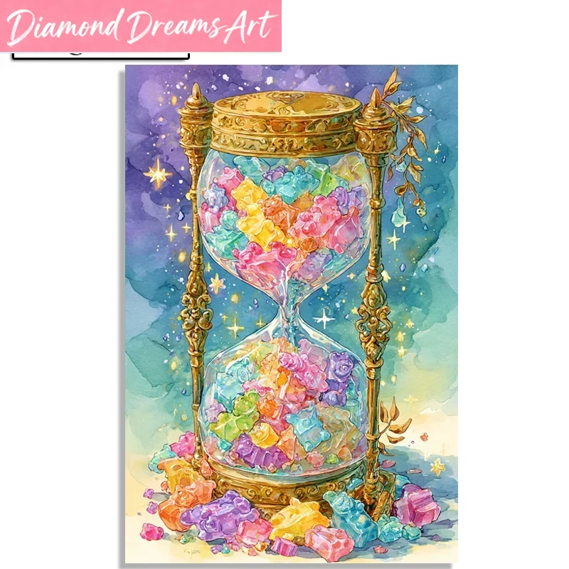 Kit Lukisan Berlian Tanpa Bing - Resin Art Clock ulasan dan harga