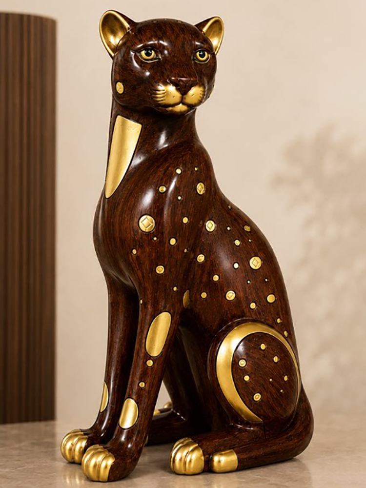 Dekorasi Rumah Patung Macan Tu - Resin Art And Wood ulasan dan harga