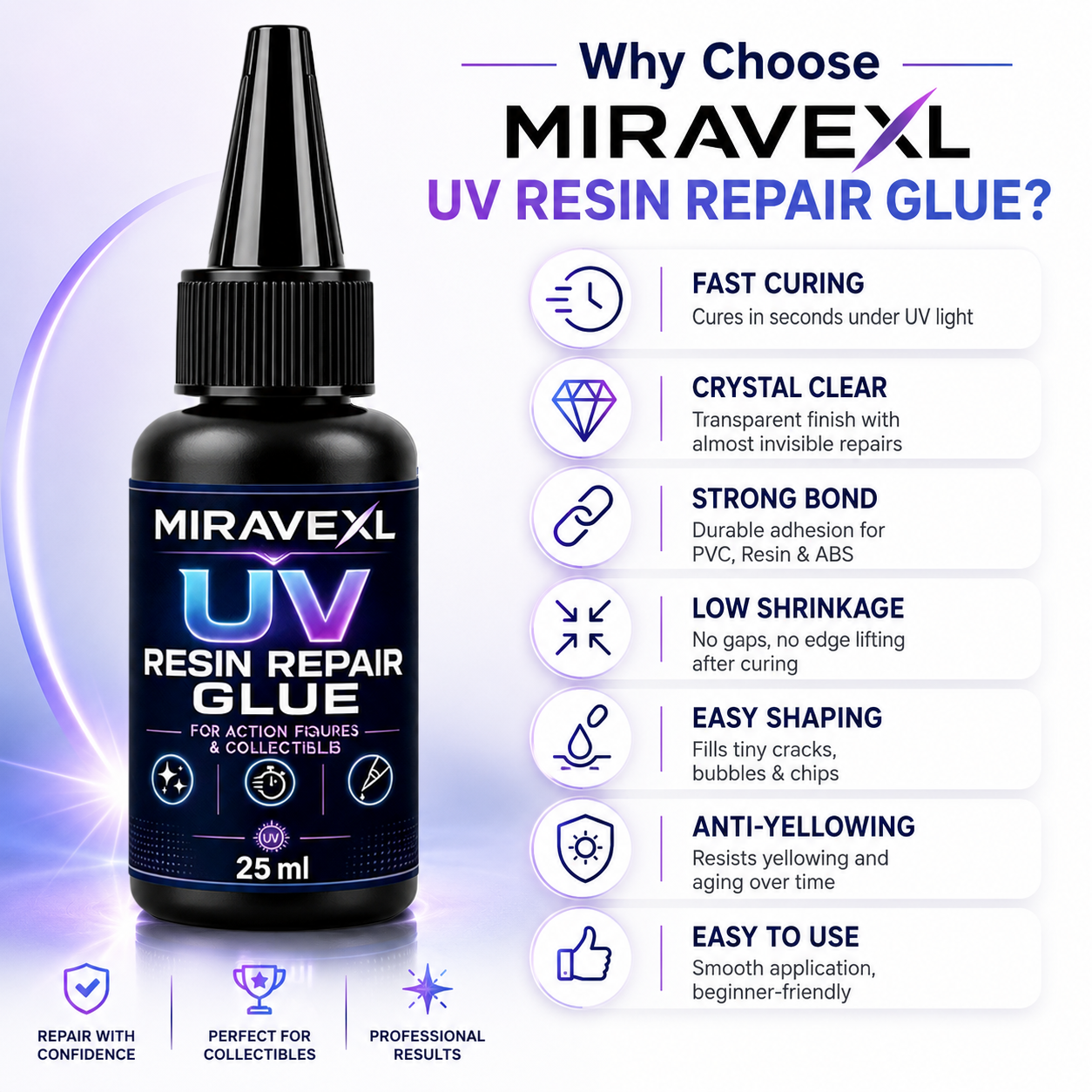 25G MIRAVEXL Lem Resin Epoksi  - Resin Art Lamp ulasan dan harga