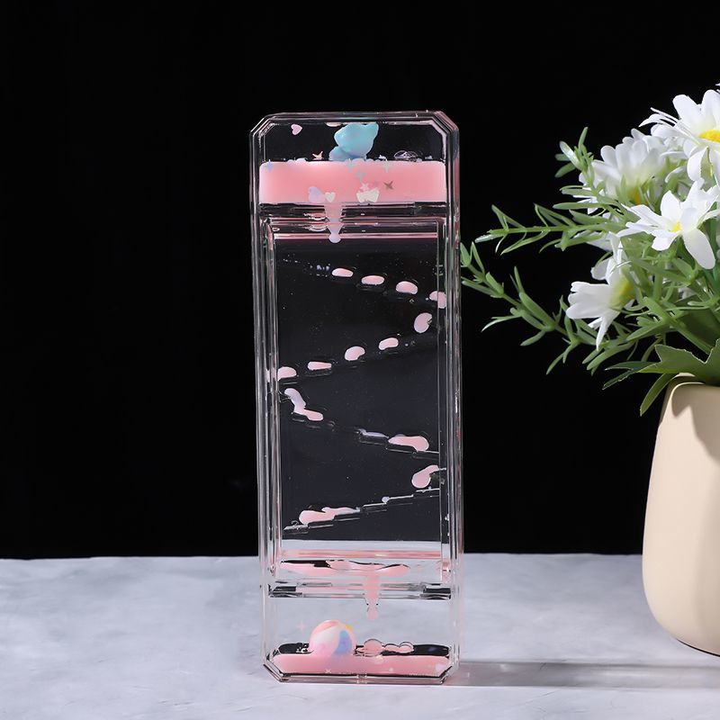 Ornamen meja anti-stres berben - Resin Art Clock ulasan dan harga
