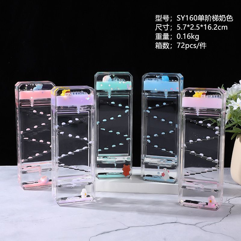 Ornamen meja anti-stres berben - Resin Art Clock ulasan dan harga