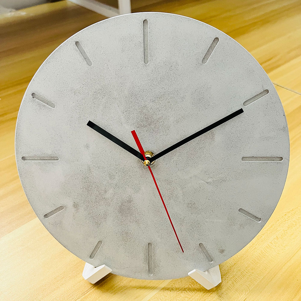 Jam panggilan cetakan berdiri  - Resin Art Clock ulasan dan harga