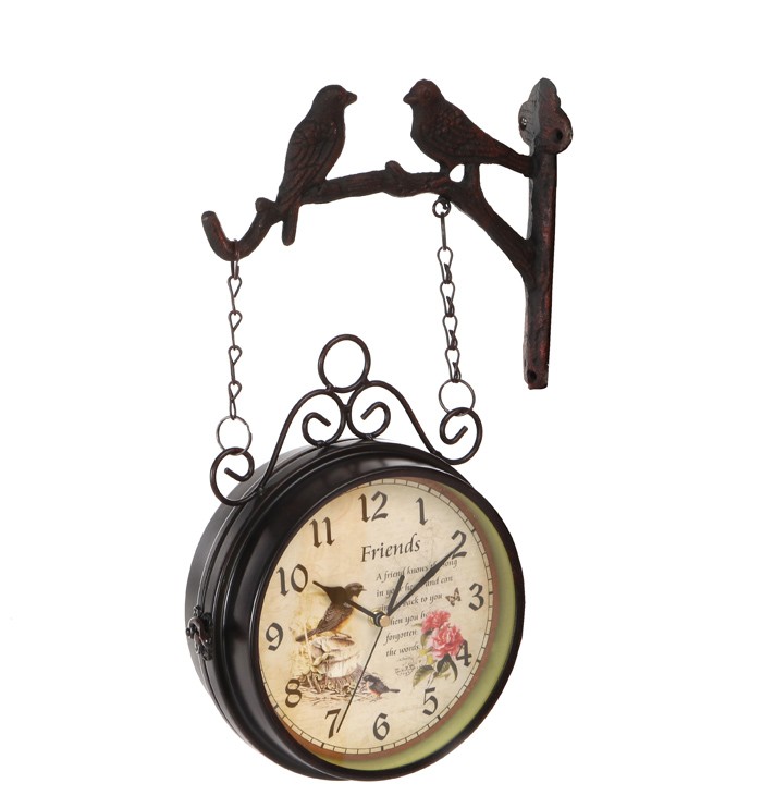 Jam dinding dekoratif dua sisi - Resin Art Clock ulasan dan harga