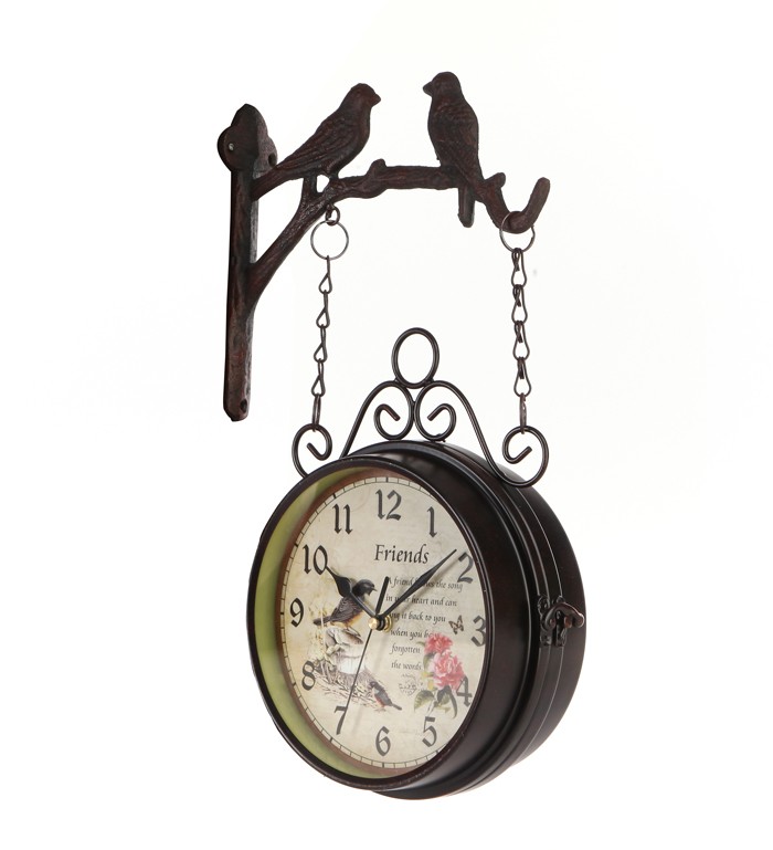 Jam dinding dekoratif dua sisi - Resin Art Clock ulasan dan harga