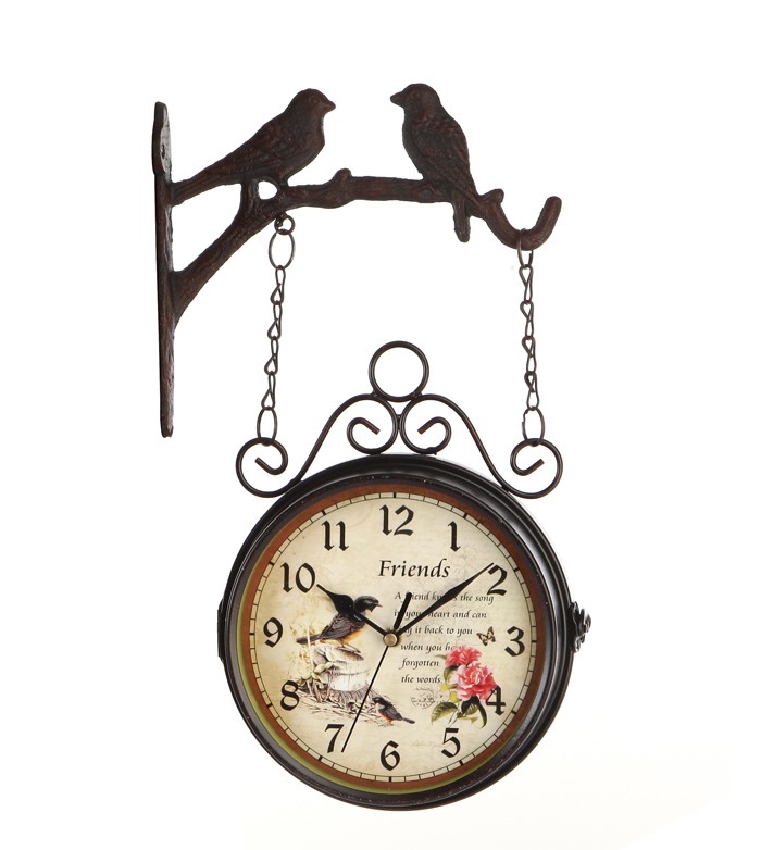 Jam dinding dekoratif dua sisi - Resin Art Clock ulasan dan harga
