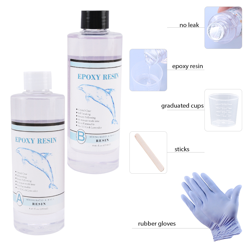 1:1 Jelas Epoksi Resin Kristal - Resin Art Kit For Beginners ulasan dan harga