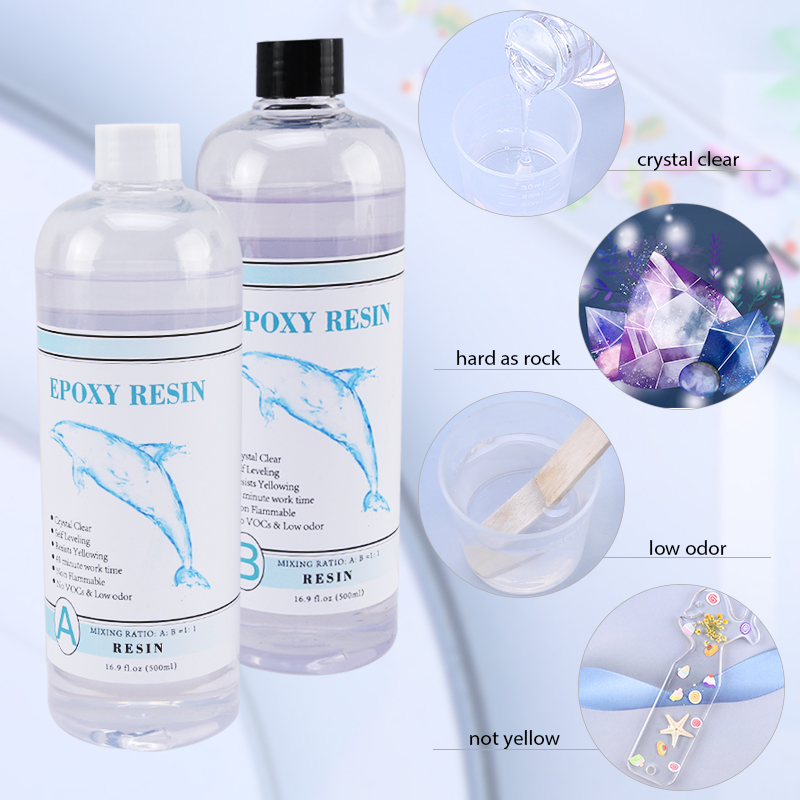1:1 Jelas Epoksi Resin Kristal - Resin Art Kit For Beginners ulasan dan harga