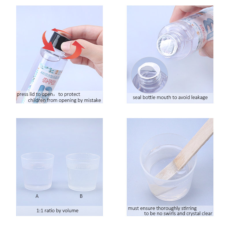 1:1 Jelas Epoksi Resin Kristal - Resin Art Kit For Beginners ulasan dan harga
