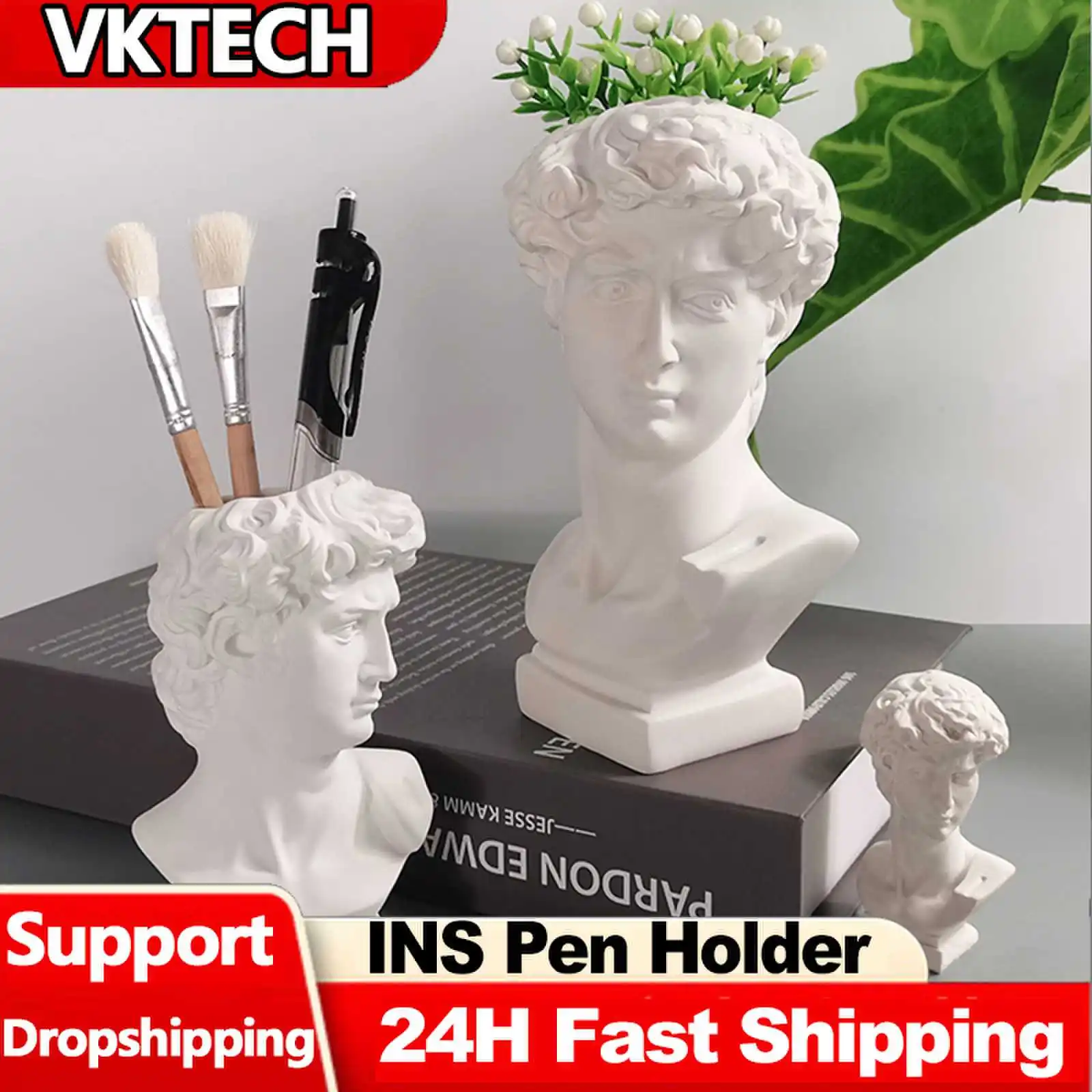 Patung kreatif patung pemegang - Resin Art Pen ulasan dan harga