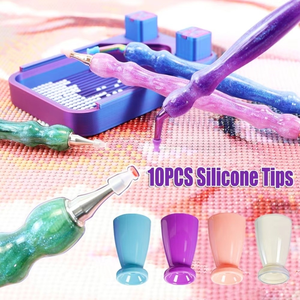 10Pcs Ujung Pena Lukis Berlian - Resin Art Pen ulasan dan harga