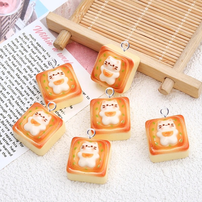 10Pcs Gantungan Kunci Resin Be - Resin Art Jewelry Kit ulasan dan harga