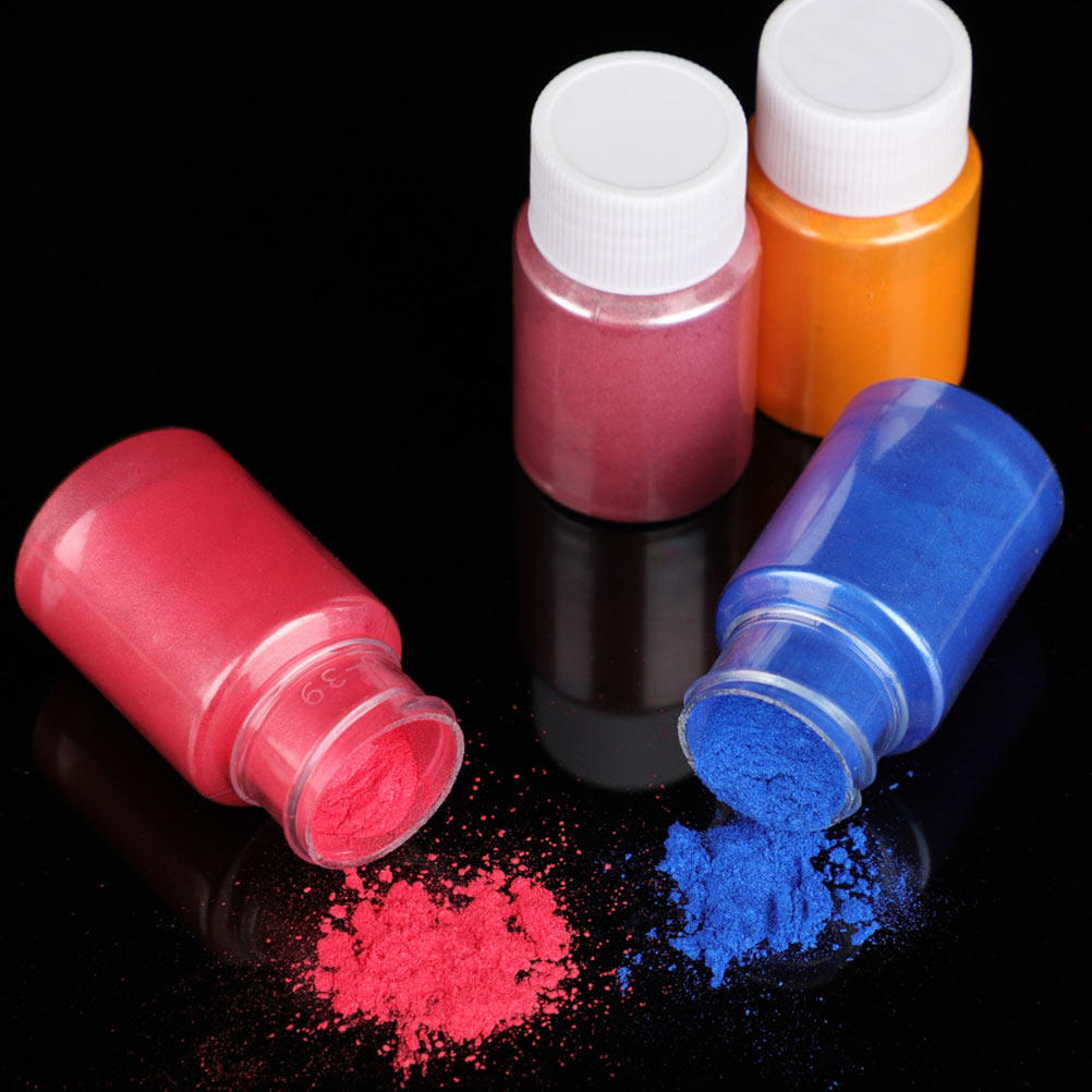 16 Warna Pigmen Bubuk Mutiara  - Resin Art Epoxy ulasan dan harga