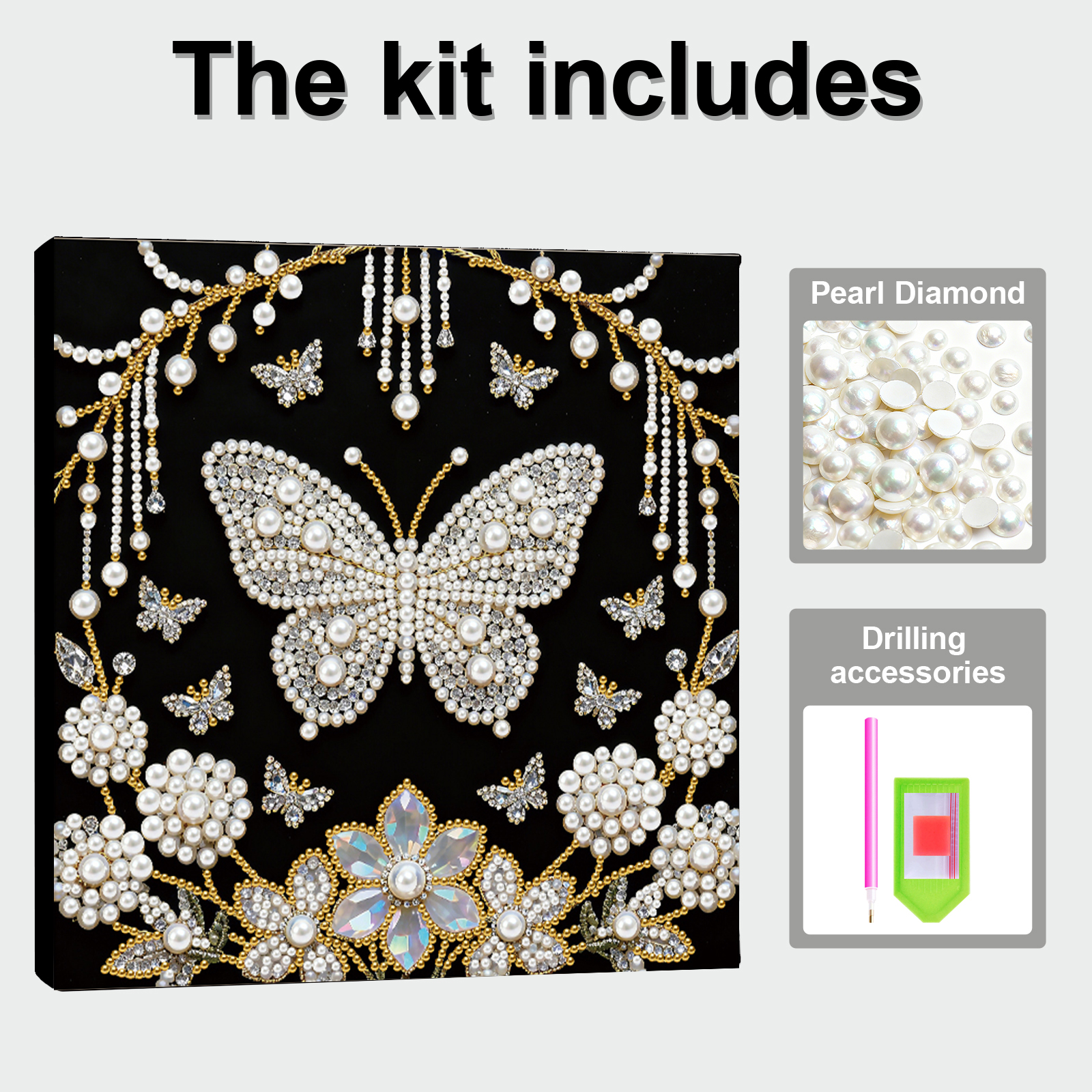 Kit Seni Lukisan Mutiara DIY u - Resin Art Frame ulasan dan harga