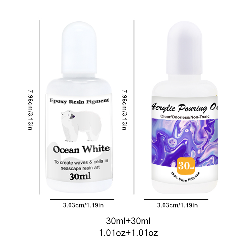 Set Kombinasi Minyak Infus Akr - Resin Art Epoxy ulasan dan harga