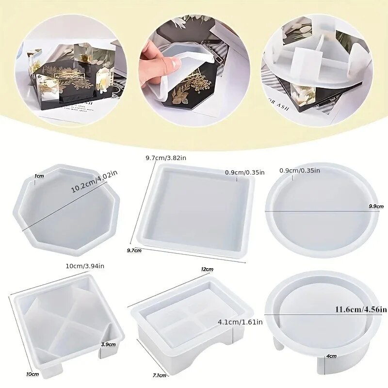 Set cetakan Resin Coaster term - Resin Art Kit For Beginners ulasan dan harga