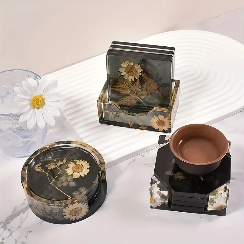 Set cetakan Resin Coaster term - Resin Art Kit For Beginners ulasan dan harga