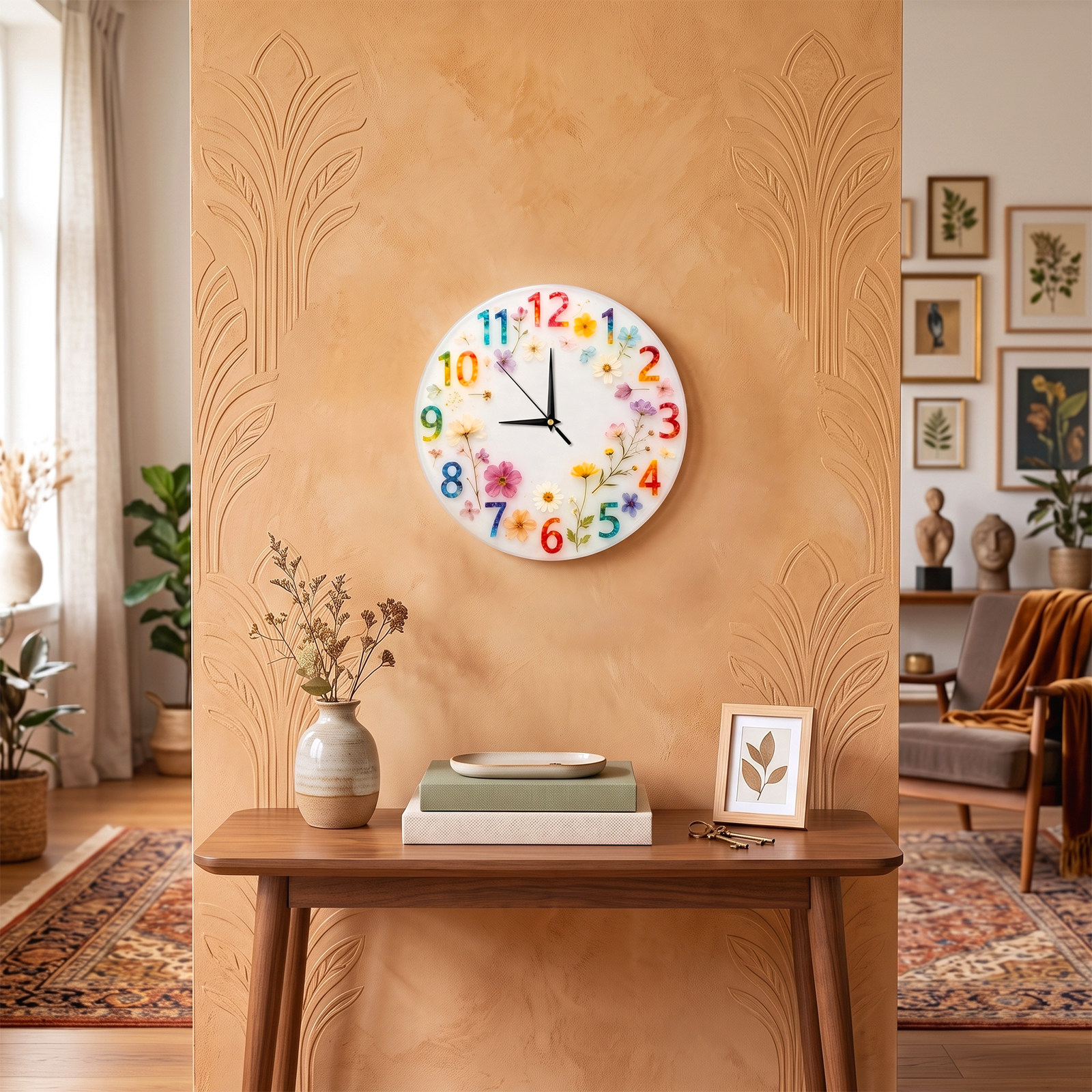 1Set Kit Cetakan Jam Silikon u - Resin Art Clock ulasan dan harga