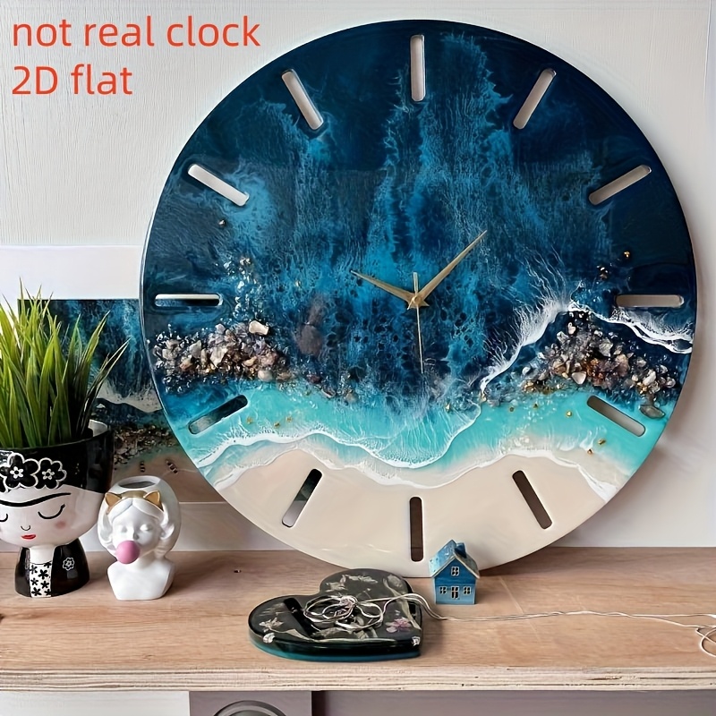 Cetakan jam DIY, cetakan resin - Resin Art Clock ulasan dan harga