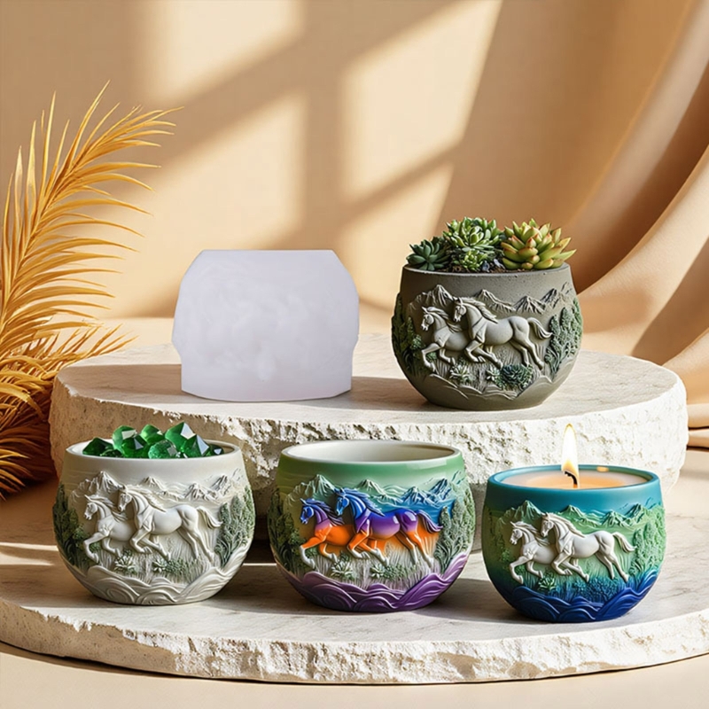 Cetakan Silikon Kuda E1PE yang - Resin Art Unique Ideas ulasan dan harga