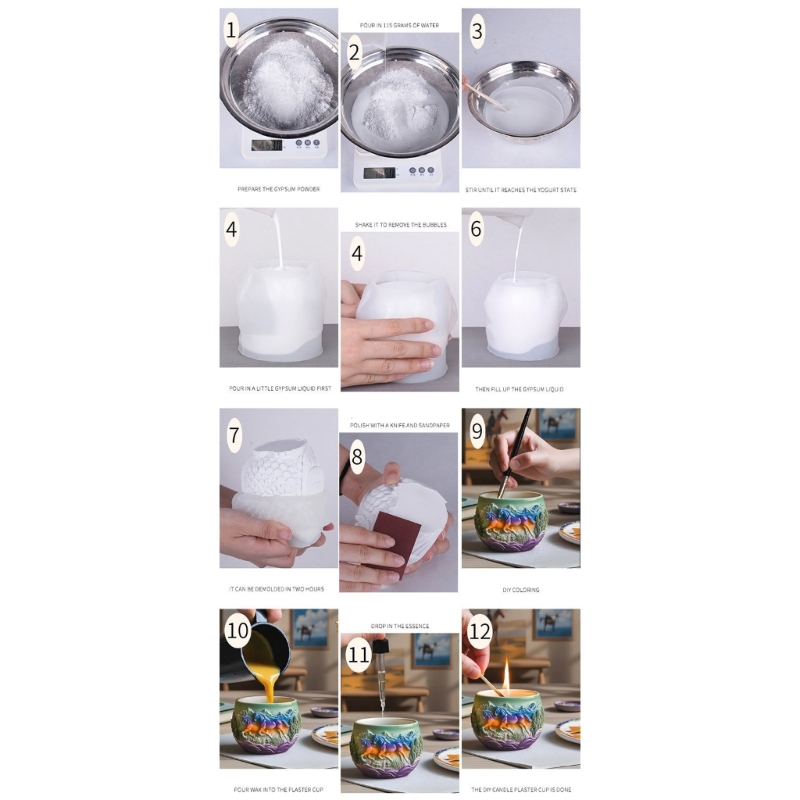 Cetakan Silikon Kuda E1PE yang - Resin Art Unique Ideas ulasan dan harga