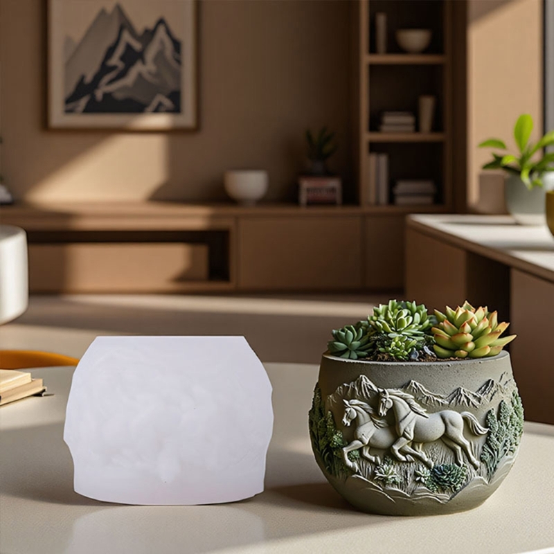Cetakan Silikon Kuda E1PE yang - Resin Art Unique Ideas ulasan dan harga