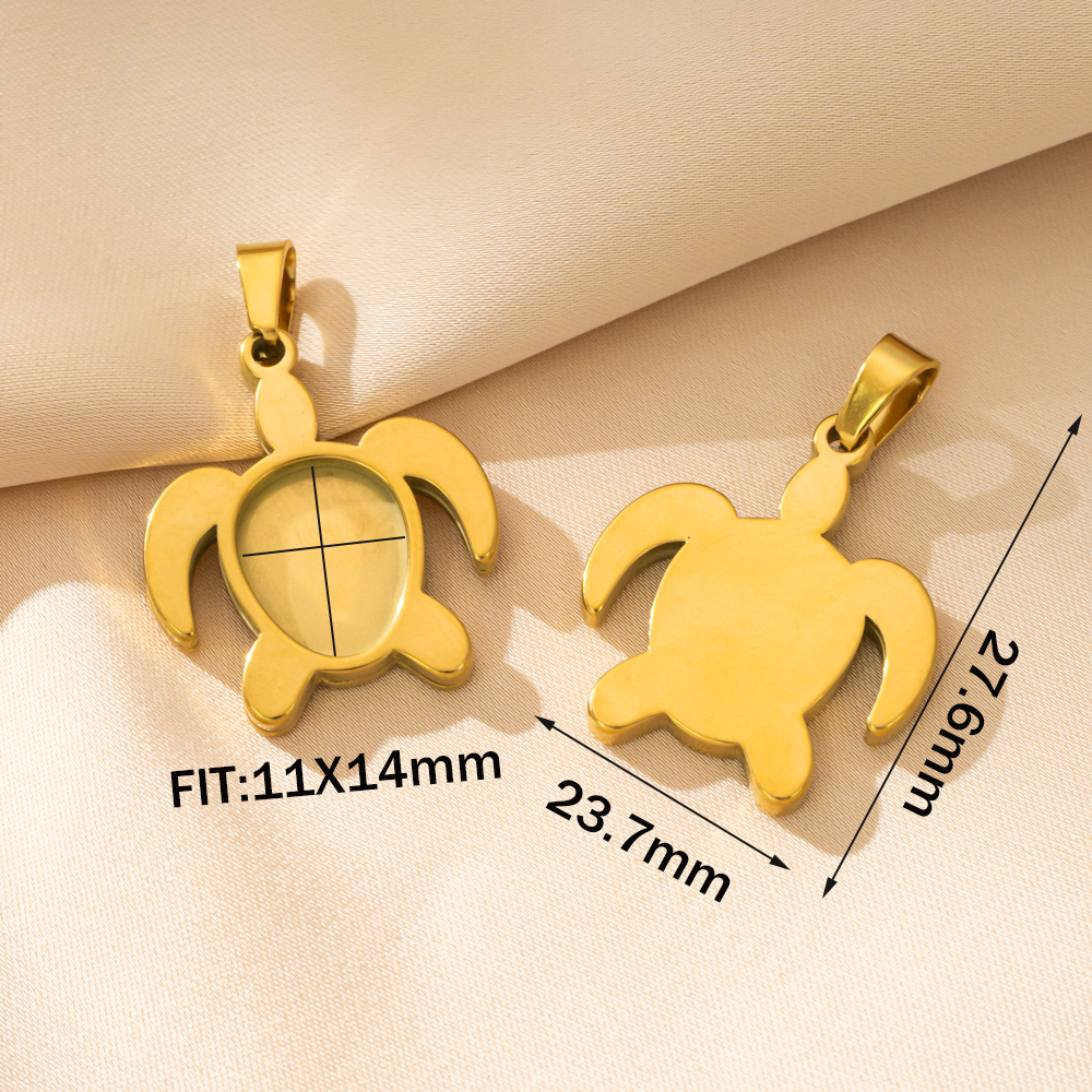 5pcs Liontin Kura-kura Baja Ta - Resin Art Supplies Near Me ulasan dan harga