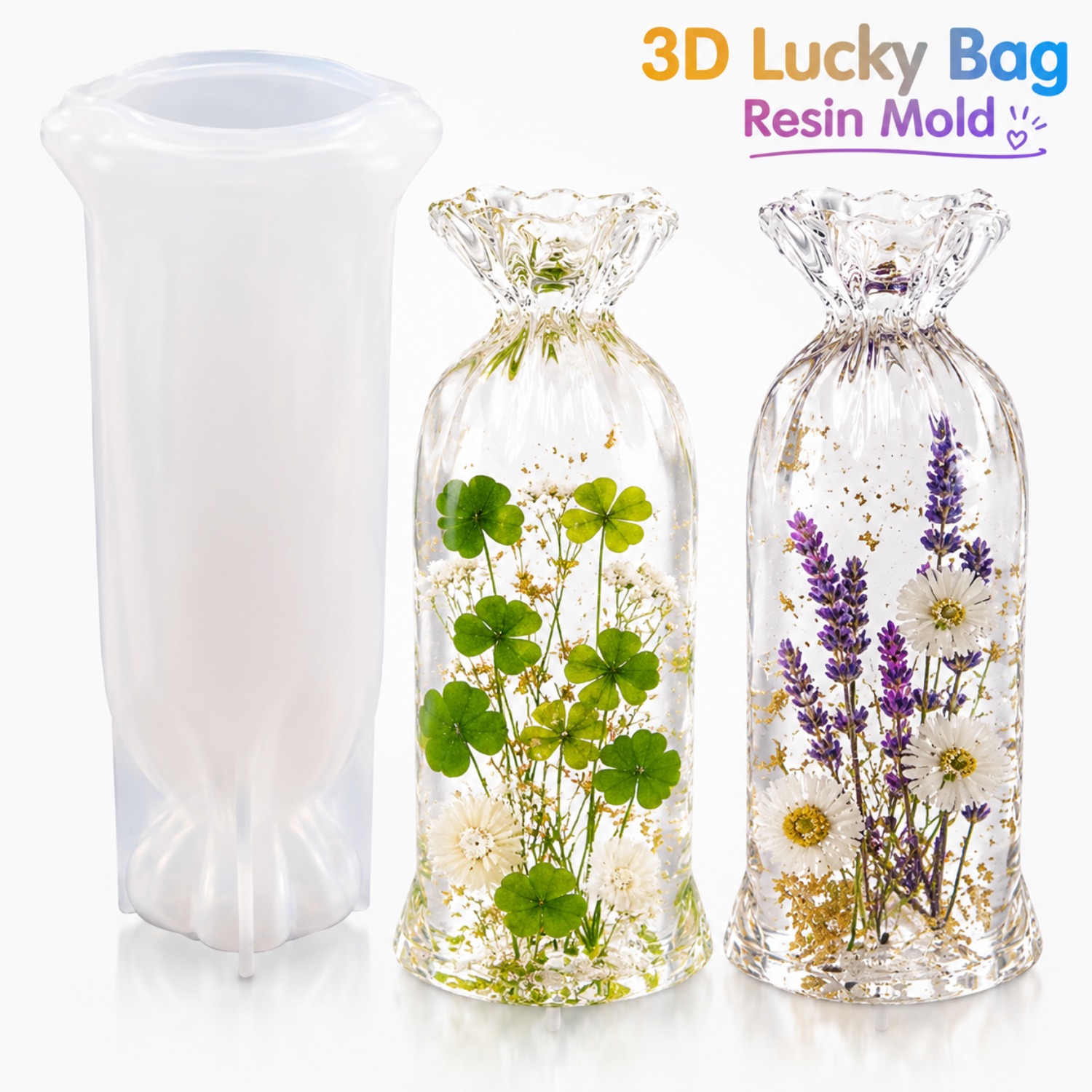 Cetakan Silikon Resin Lucky Ba - Resin Art Epoxy ulasan dan harga