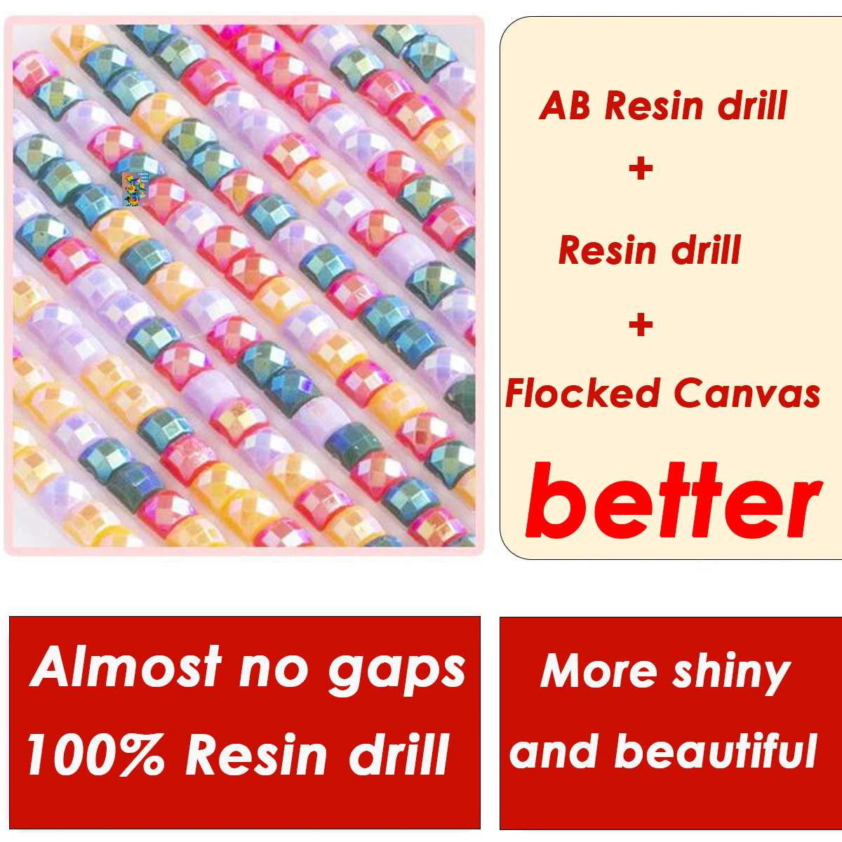 【Piu Diamond Art】Karya Seni Be - Resin Art Under 100 ulasan dan harga
