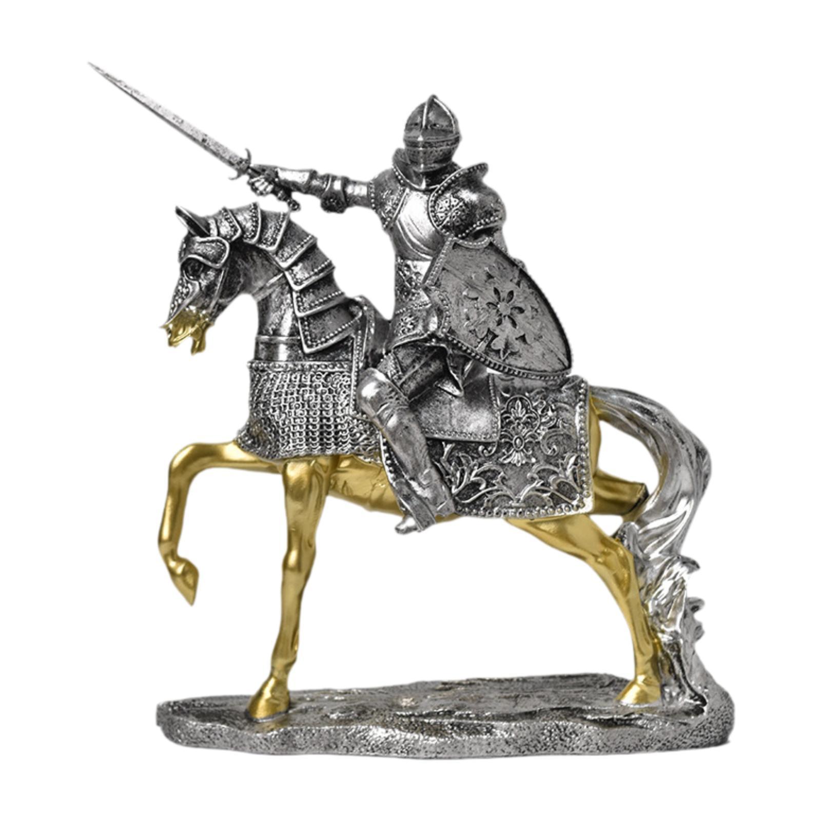 Patung kuda ksatria, patung se - Resin Art Table Top ulasan dan harga