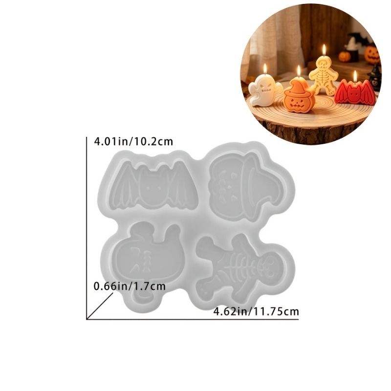 Set cetakan resin silikon 4 ro - Resin Art Clay ulasan dan harga