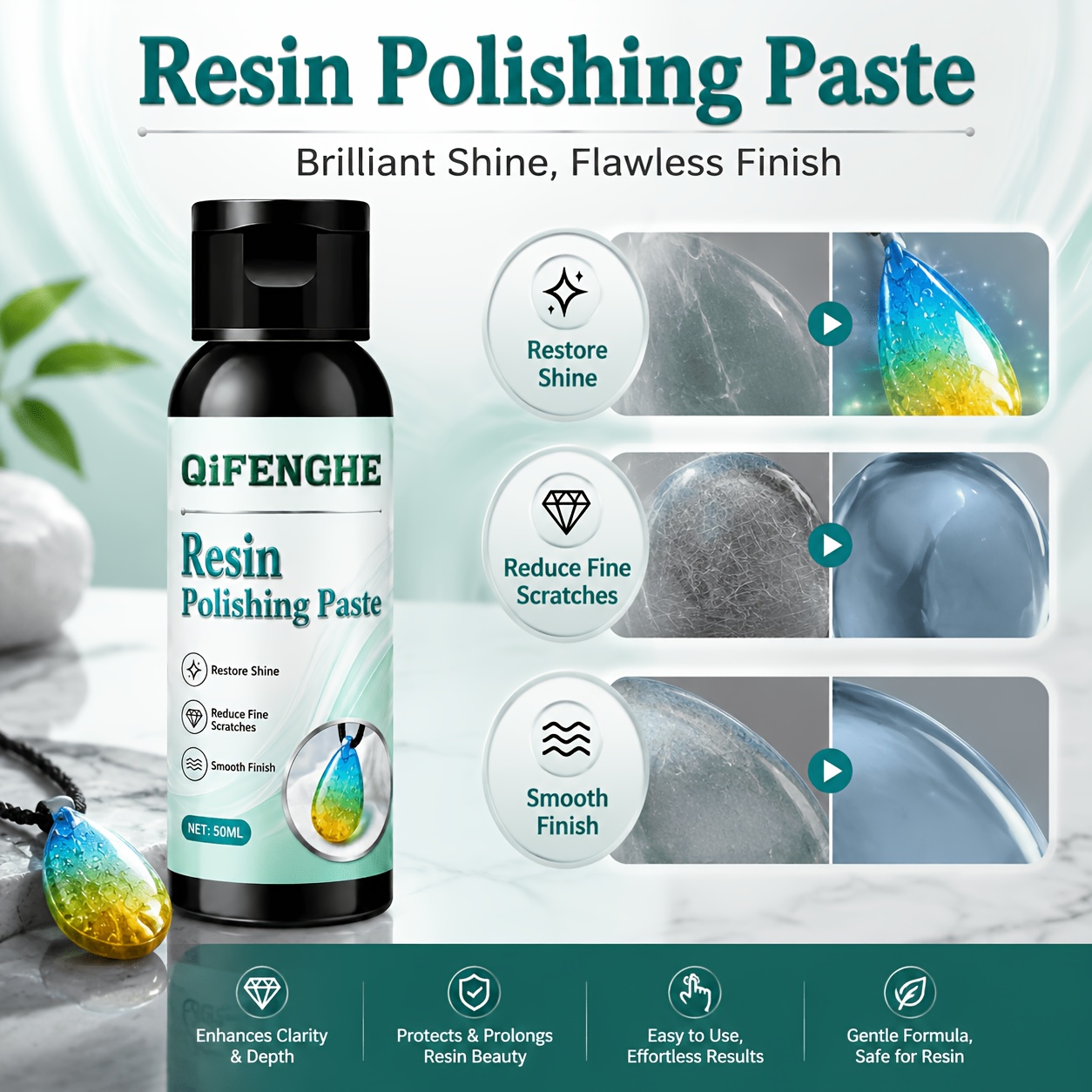 Pemoles dan Pengembalikan Kila - Resin Art Youtube ulasan dan harga