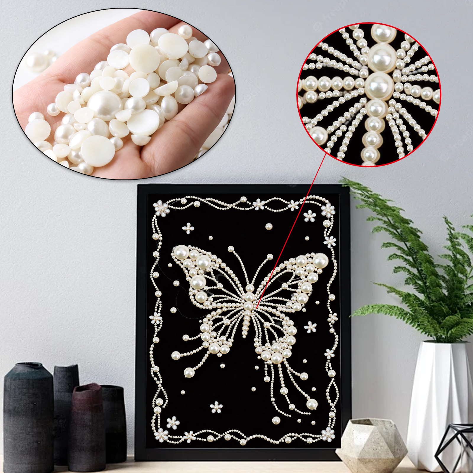 Perlengkapan Seni Lukisan Muti - Resin Art Frame ulasan dan harga