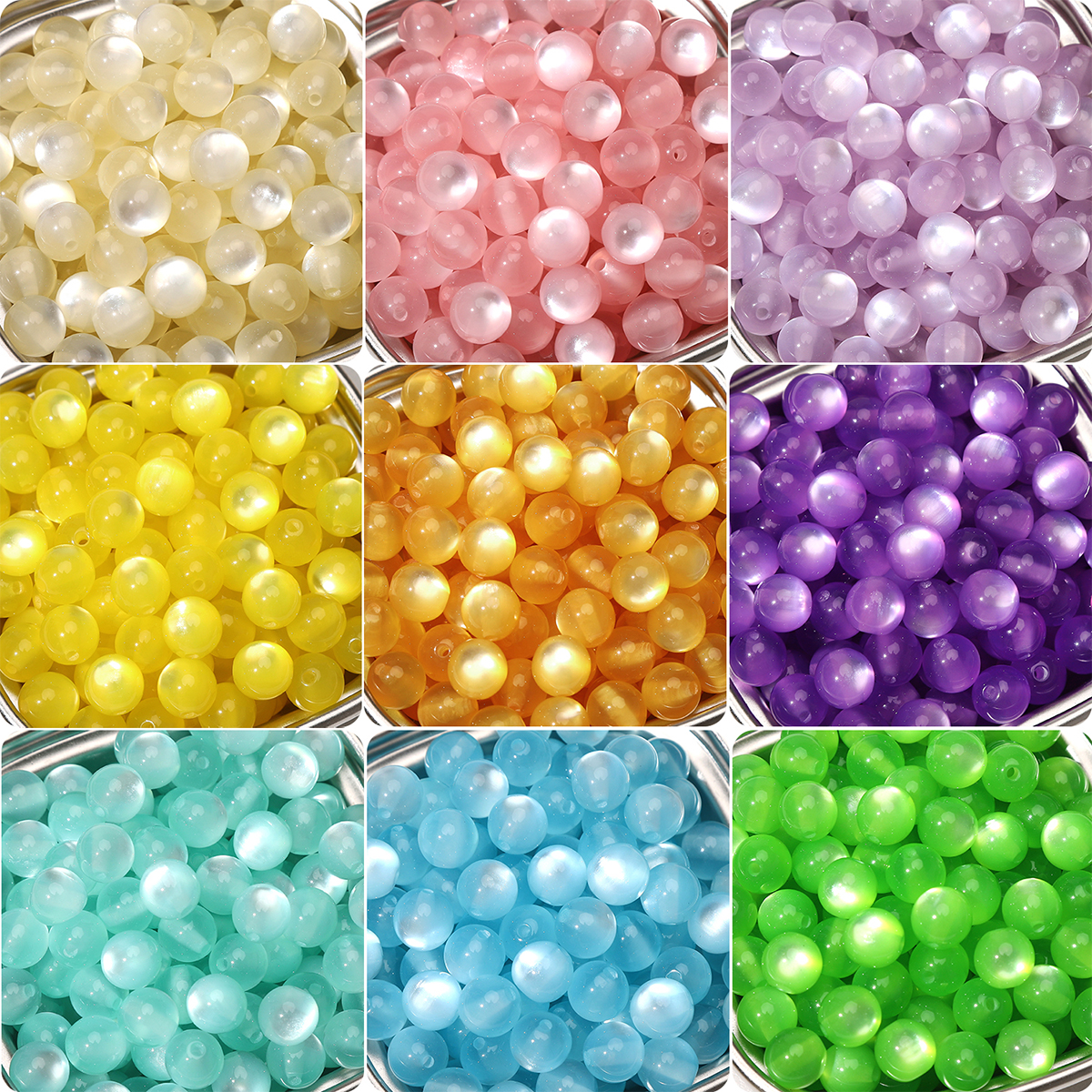 30/60 Buah 10Mm Manik-manik Be - Resin Art Supplies Near Me ulasan dan harga