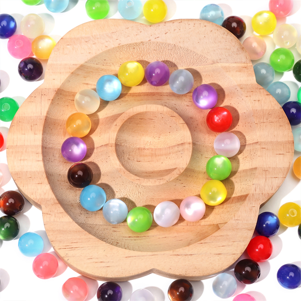 30/60 Buah 10Mm Manik-manik Be - Resin Art Supplies Near Me ulasan dan harga