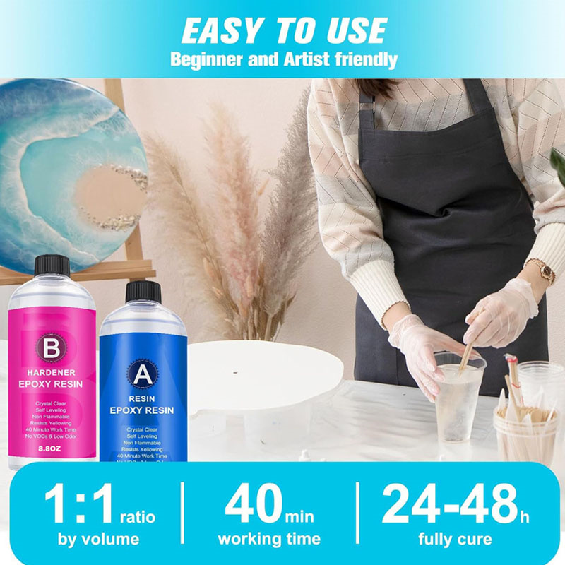 17.6oz/10.4oz perlengkapan Cas - Resin Art Table Top ulasan dan harga